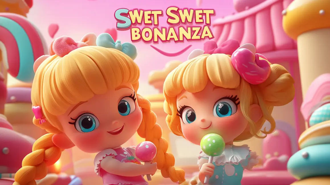 Enjoy Sweet Wins in Swet Bonanza at PHWW. Two cute anime girls enjoy lollipops in a candy shop in the 'Swet Swet Bonanza' slot game, one of the most popular and delicious adventures you can play at PHWW.