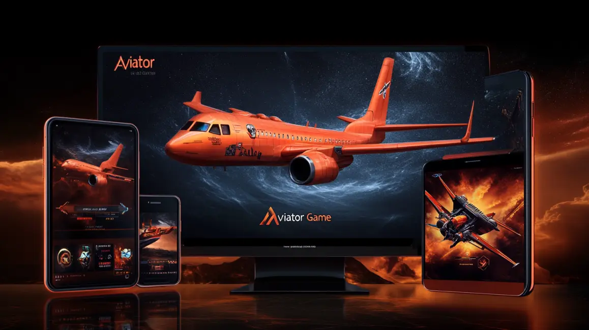 The 'Aviator Game' is showcased on a variety of high-tech devices, with an orange plane at the center, promising a fast, modern, and reliable gaming experience for all PHWW players.
